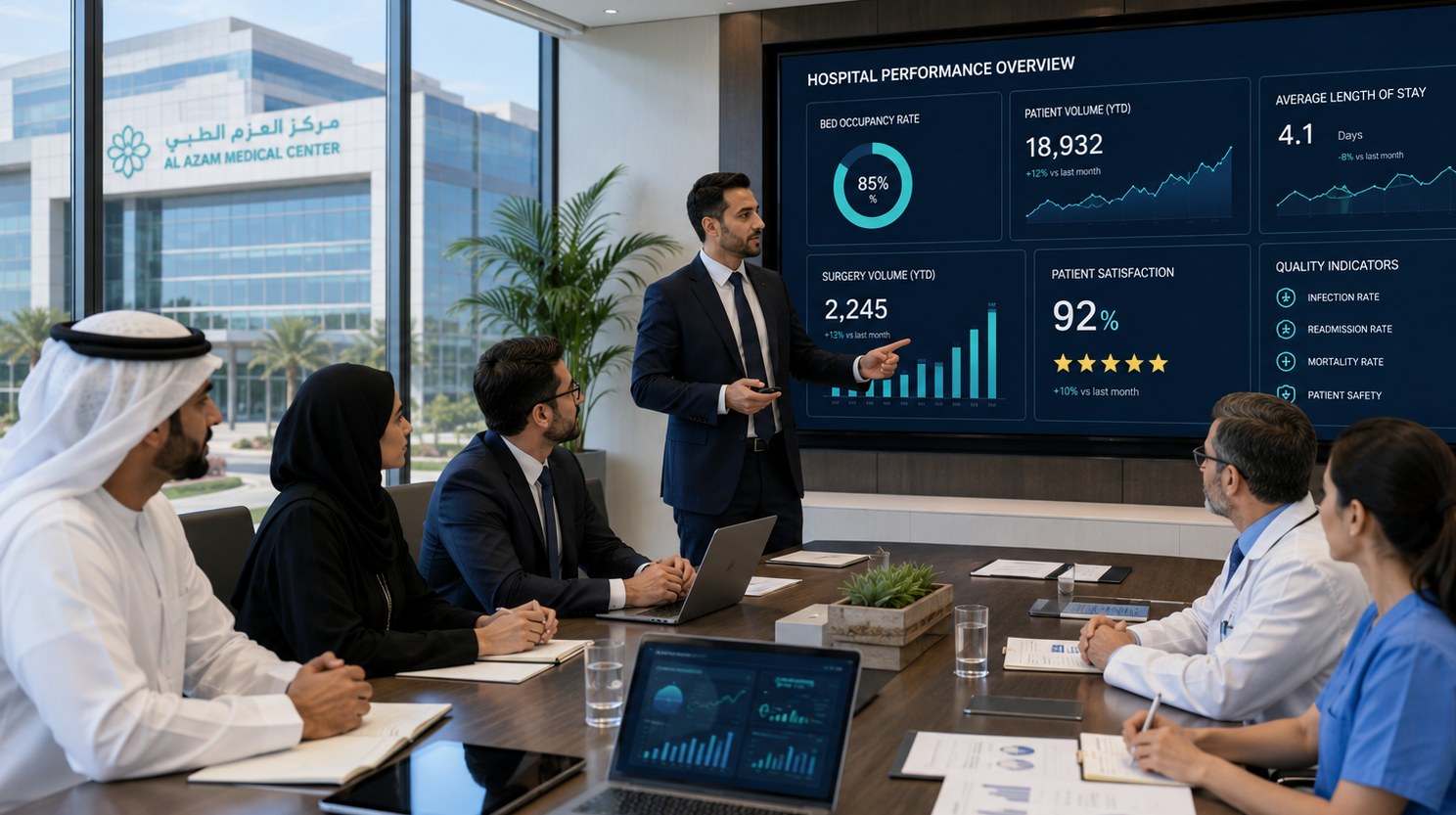 Healthcare facility management and clinical operations